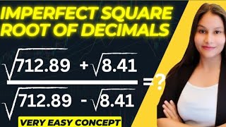 Imperfect Square Root Question || Dashamalav Wale Vargmul Sikhen ||  Basicmaths || Decimals