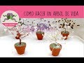 [Tutorial] Cómo hacer un árbol con piedras y alambre?