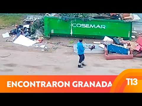 Tear gas canister in trash injures sanitation workers