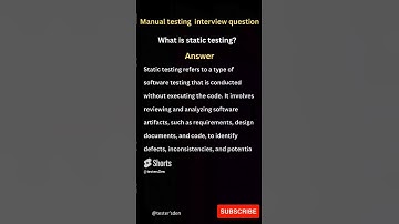 Manual testing interview questions #softwaretesting #shorts #viral #interviewquestions