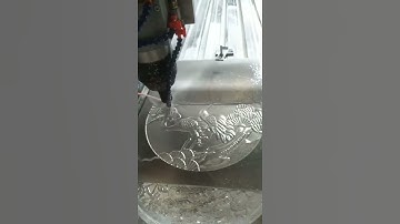 Small cnc engraving machine aluminum  cnc milling machine working video