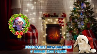 Новогоднее поздравление с Новым 2023 годом!