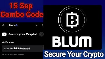 Blum Coin Daily Combo Code 15 September 2024 Secure your Crypto