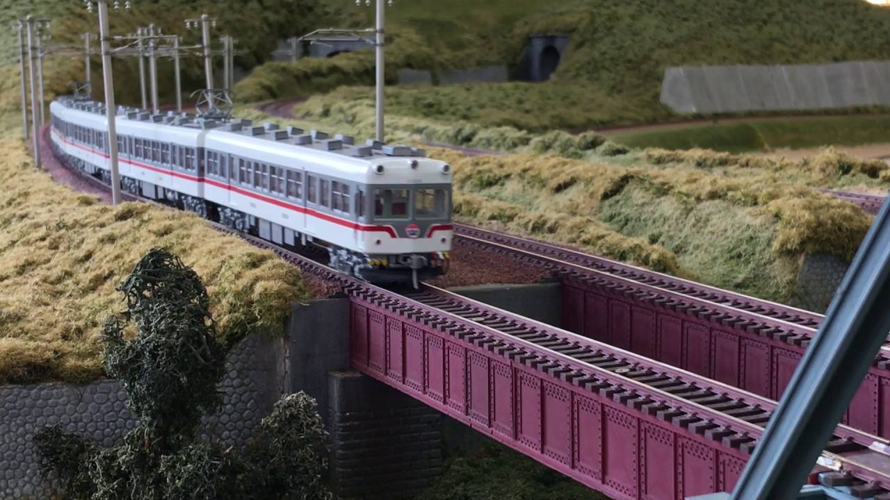 富山地鉄 HOゲージ模型キット 10020 HOゲージ16番 富山地方鉄道 10020系2 - YouTube