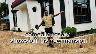 Comedian Osoro Shows off His New Built Mansion #trendingkenya