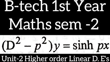 B-tech 1st Year Maths sem-2 M2@maths naresh eclass