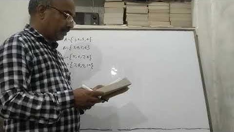 Set(समुच्चय), class-11,part-11,ex-1.4 by-Akhilesh kumar shukla GVIC Koraon prayagaraj