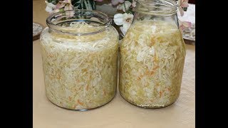 Квашеная капуста ХРУСТЯЩАЯ КАК ИЗ БОЧКИ (Вкуснее я еще не ела) Квашеная капуста ХРУСТЯЩАЯ КАК ИЗ БОЧКИ (Вкуснее я еще не ела)