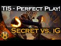 Perfect Teamplay by Team Secret vs. iG Dota 2 TI5