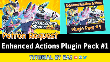 Enhanced Actions Pack #1 Preview - Pixel Game Maker MV