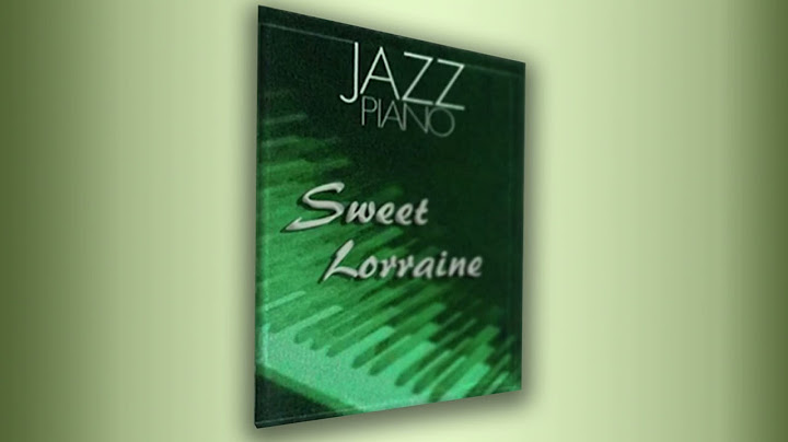 Sweet Lorraine Piano version - Piano performance video thumbnail