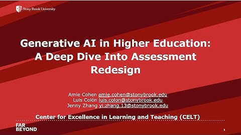 Generative AI in Higher Education: A Deep Dive into Assessment Redesign