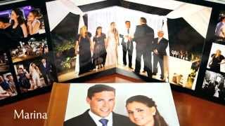 The Marina Flush Mount Wedding Album