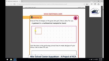 Rotary Club of Ambattur Class 3 Maths Geometry part 4