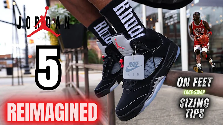 BEWARE BEFORE BUYING!! EARLY LOOK JORDAN 5 METALLIC REIMAGINED OVERVIEW & SIZING TIPS!