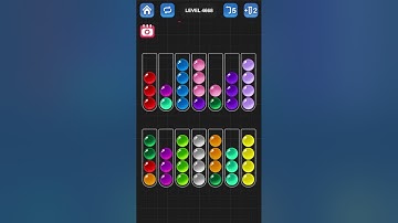 Ball Sort Puzzle by Guru Game: Levels 4666, 4667, 4668, 4669, 4670