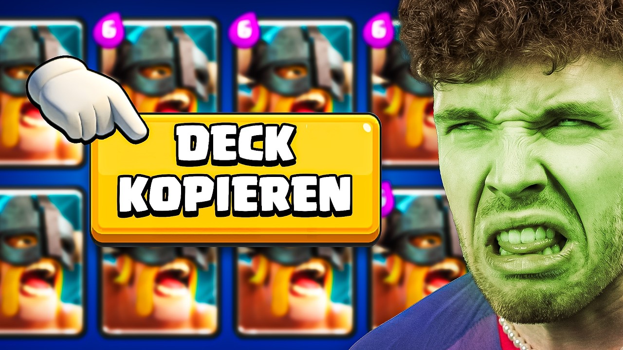 😱🤯JEDES GEGNER-DECK KOPIEREN, BIS ICH VERRÜCKT WERDE... | Clash Royale Deutsch