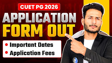 CUET PG 2026 Application Form Released | Fees & Important Dates | IFAS