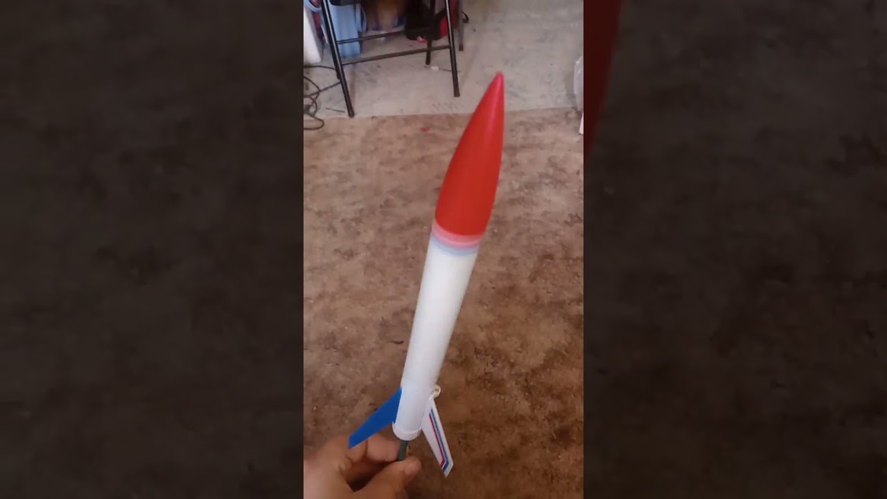 Estes Mini Alpha! #estesrockets #modelrocket #diy #rocket #aeronautics #fy #shorts #fun