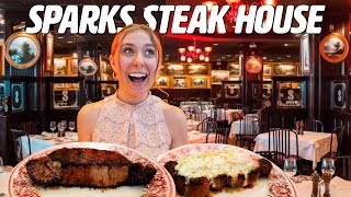 We Tried a Steakhouse Made Famous by a Murder | Sparks Steak House NYC by Kristin and Will 3,161 views 6 days ago 10 minutes, 8 seconds