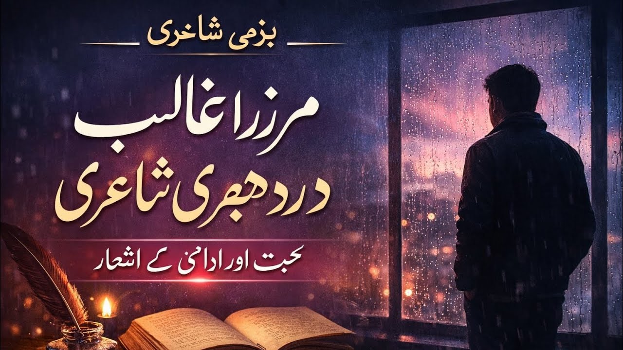 Mirza ghalib ki Dard bhri Shari 