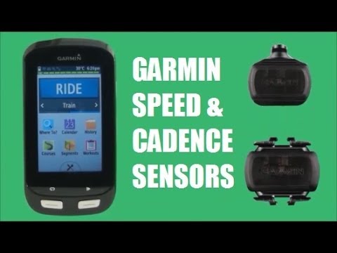 Overvind påske Brobrygge New Garmin Speed & Cadence Sensors - Overview & Installation - YouTube