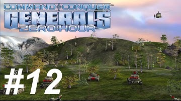 Command & Conquer Generals Zero Hour (12) Burning Skies [China Mission 4]