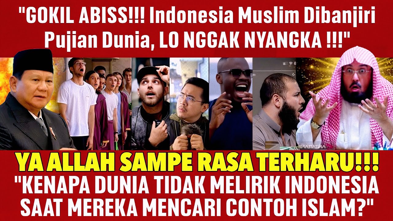 “Dunia Islam Tercengang! Indonesia Dihormati Tanpa Jadi Negara Islam — Rahasianya Bikin Merinding!”