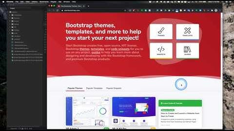 Creating a Website with Bootstrap - Part 4