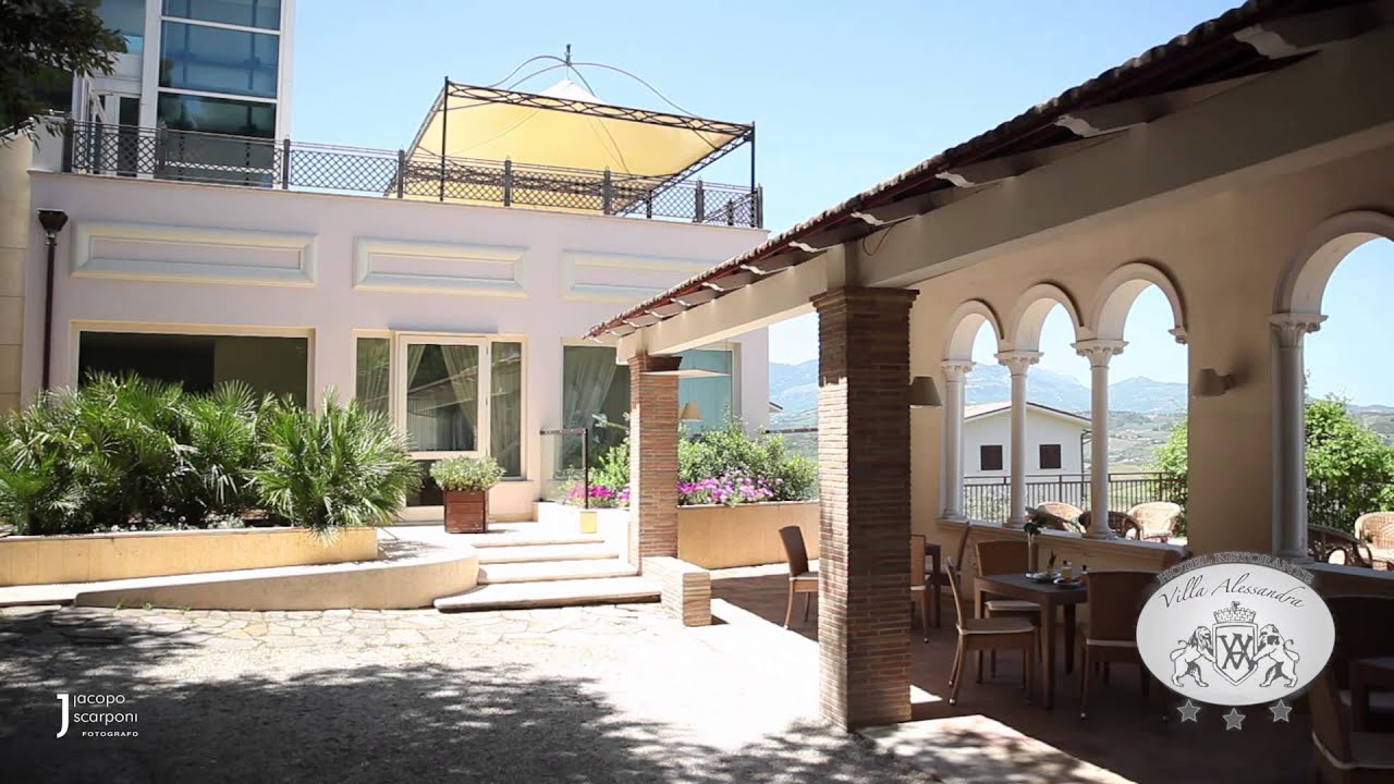 Villa alessandra ristorante hotel alanno (pe) youtube Sala ricevimenti gattopardo