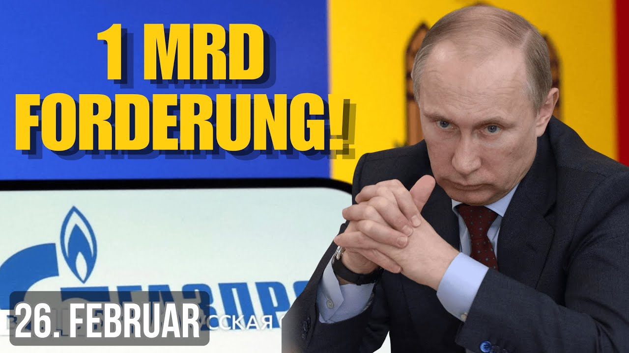 RUSSLAND FORDERT 1 MILLIARDE VON MOLDAVIEN: ENERGIEKRIEG UM SOWJET-ERBE!