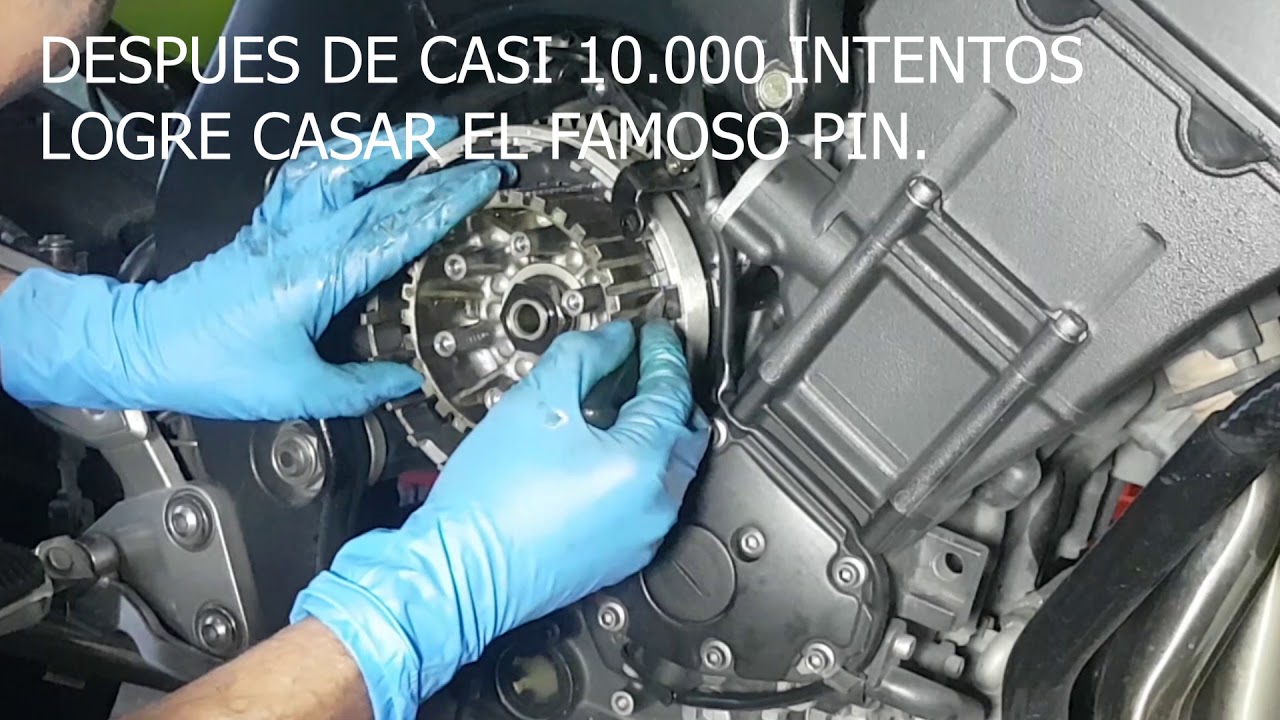 COMO CAMBIAR DISCOS DE CLUTCH YAMAHA FZ 1000