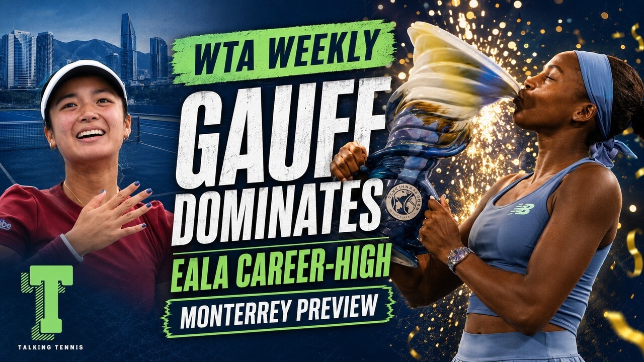 WTA Weekly: Gauff dominates in Cincinnati | Eala career-high ranking | Monterrey preview