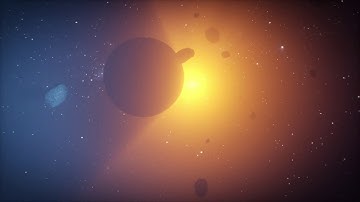 Space Scene - Real-time Volumetric Rendering Showcase - U-RENDER