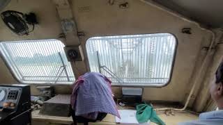 Inside GT46PAC EMD WDP4 Diesel Engine, Premium AC Superfast Express Loco Cab Ride