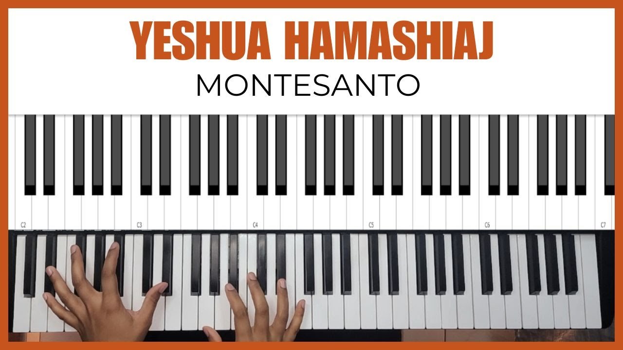 TUTORIAL Yeshua hamashiaj - MonteSanto | Piano