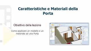 Tutorial Edificius - Caratteristiche e Materiali della Porta - ACCA software