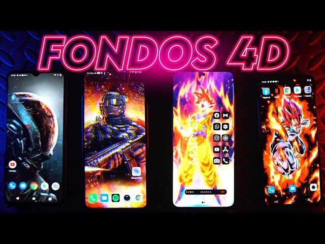 ✓Como Poner ¡ WALLPAPERS CON MOVIMIENTO EN ANDROID ! ? * Fondos 4D Para  Cualquier CELULAR * - YouTube