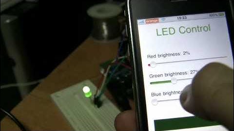 Arduino + WiShield 2.0 + iPhone