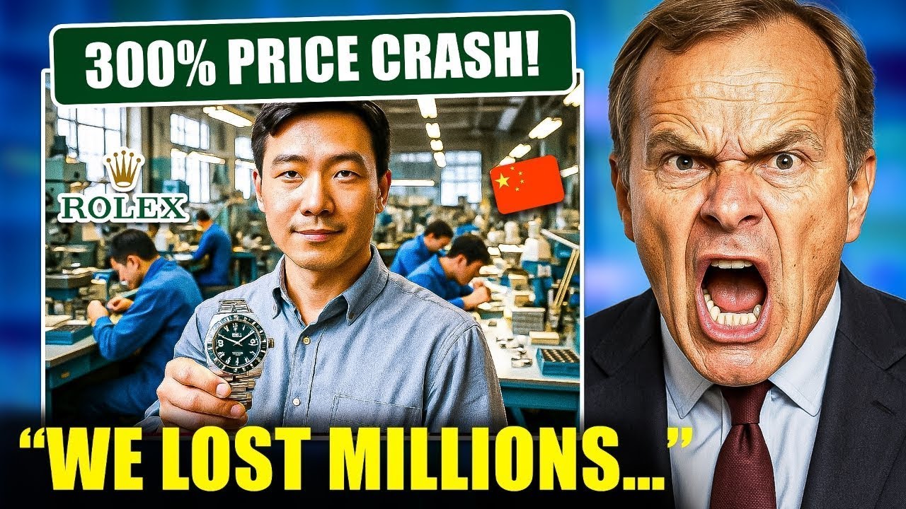 ROLEX Sues CHINESE Factories After SWISS WATCH Copy Scandal Causes PRICE Crash