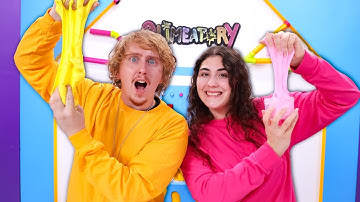 ONLY USE ONE COLOR to make this slime challenge