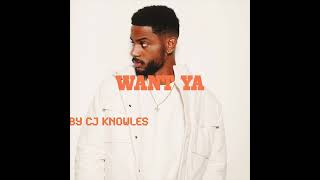 Bryson Tiller Type Beat - "Want Ya" (Prod.By Cj Knowles)