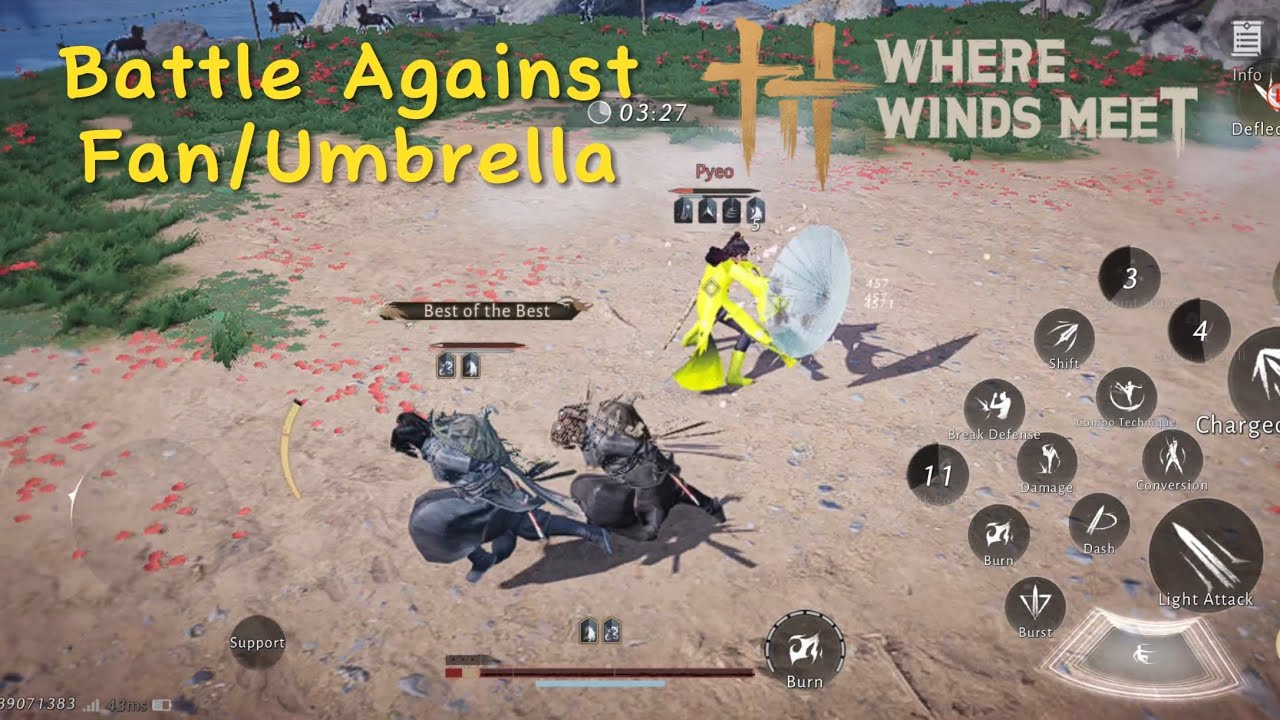1600+ Mythic PvP Battle vs Fan & Umbrella | Where Winds Meet