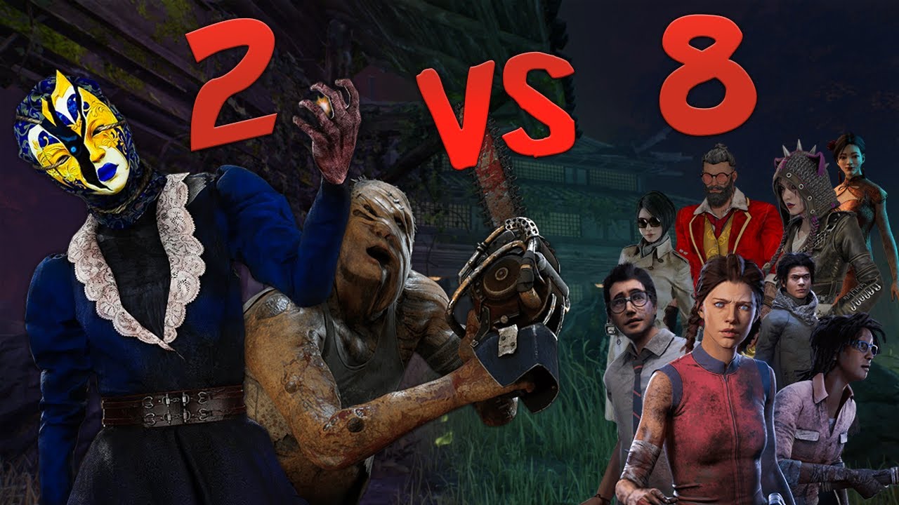 DOBLE ASESINO, DOBLE MATANZA! MODO 2 vs 8 | Dead by Daylight - YouTube