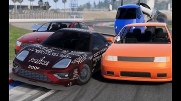 We built and raced our own Automation cars in BeamNG Multiplayer. It didn