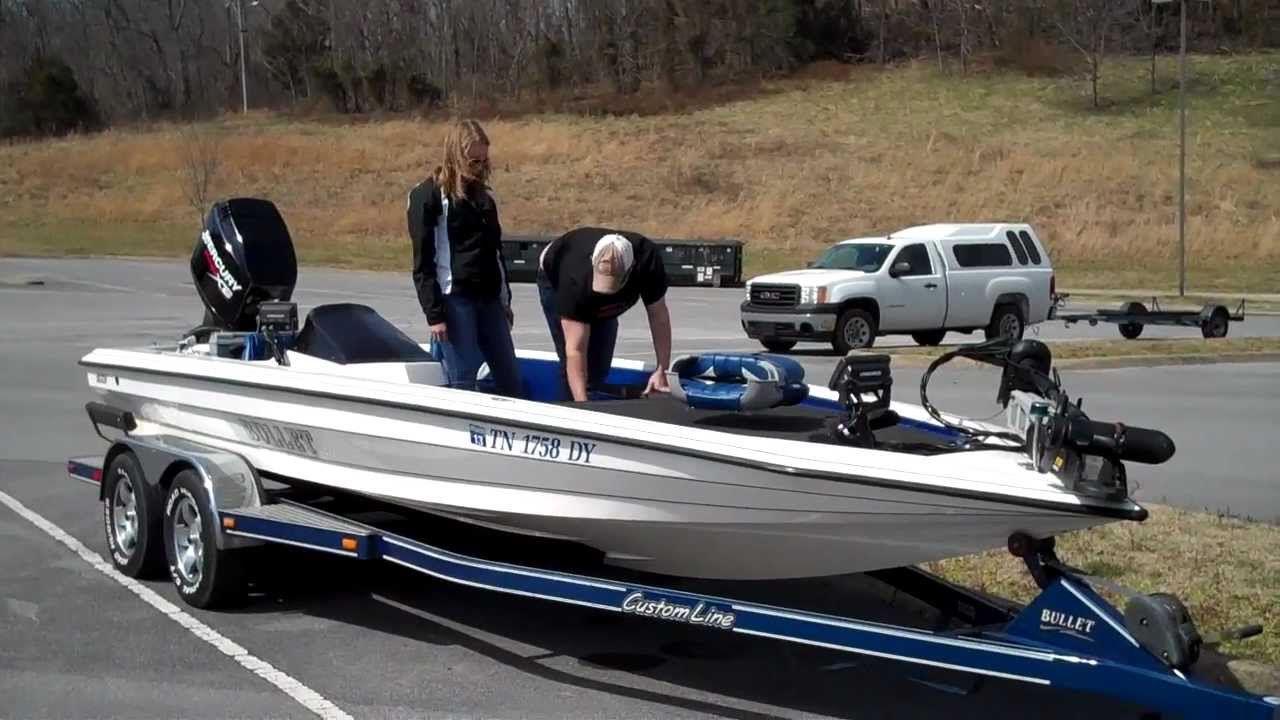 Today, 3-16-13, we took Todd's Bullet Bass Boat fishing on Boone Lake ...