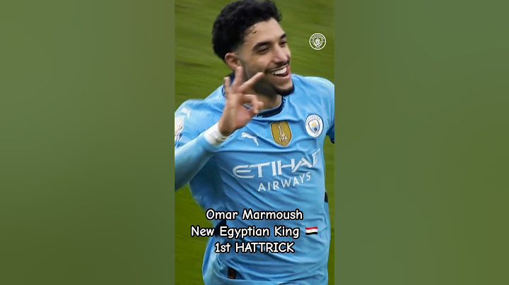 OMAR MARMOUSH HATTRICK IN MANCITY ⚽️⚽️⚽️🇪🇬🇪🇬🇪🇬 #premierleague #manchestercity #mancity #egypt