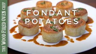 Fondant Potatoes from the Wood Fired Oven