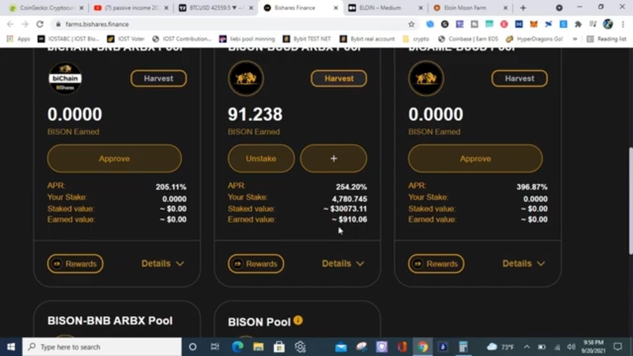 yield farming crypto to earn passive income | Crypto Farmer | - YouTube