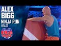 Alex Bigg's shock splash on the Bar Hop in Heat 3 | Australian Ninja Warrior 2020